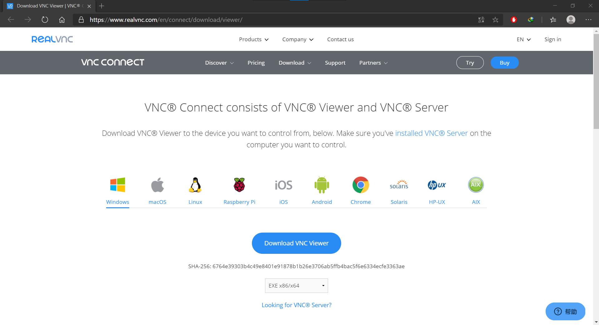 下载VNC